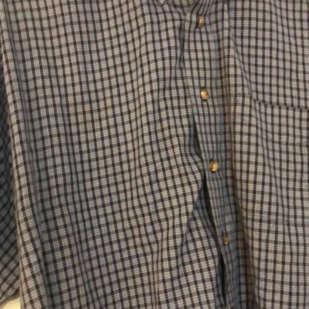 Men’s short sleeve wrinkle free shirt Size L - Picture 5 of 6